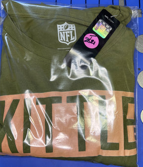 NFL San Francisco 49ers George Kittle Green/Gold 100% Cotton Men's 3X-Large NWT