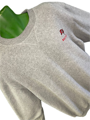 NFL Tampa Bay Buccaneers Grey Pullover Sweatshirt Men's Large