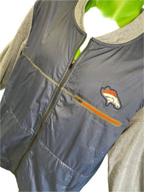 NFL Denver Broncos Full Zip Light Jacket Windbreaker Men's Large
