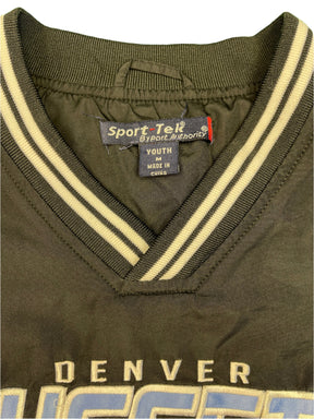 NBA Denver Nuggets Sideline Pullover Windbreaker Youth Medium 10-12