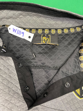 NHL Vegas Golden Knights 1/4 Zip Grey Pullover Men's Medium NWT