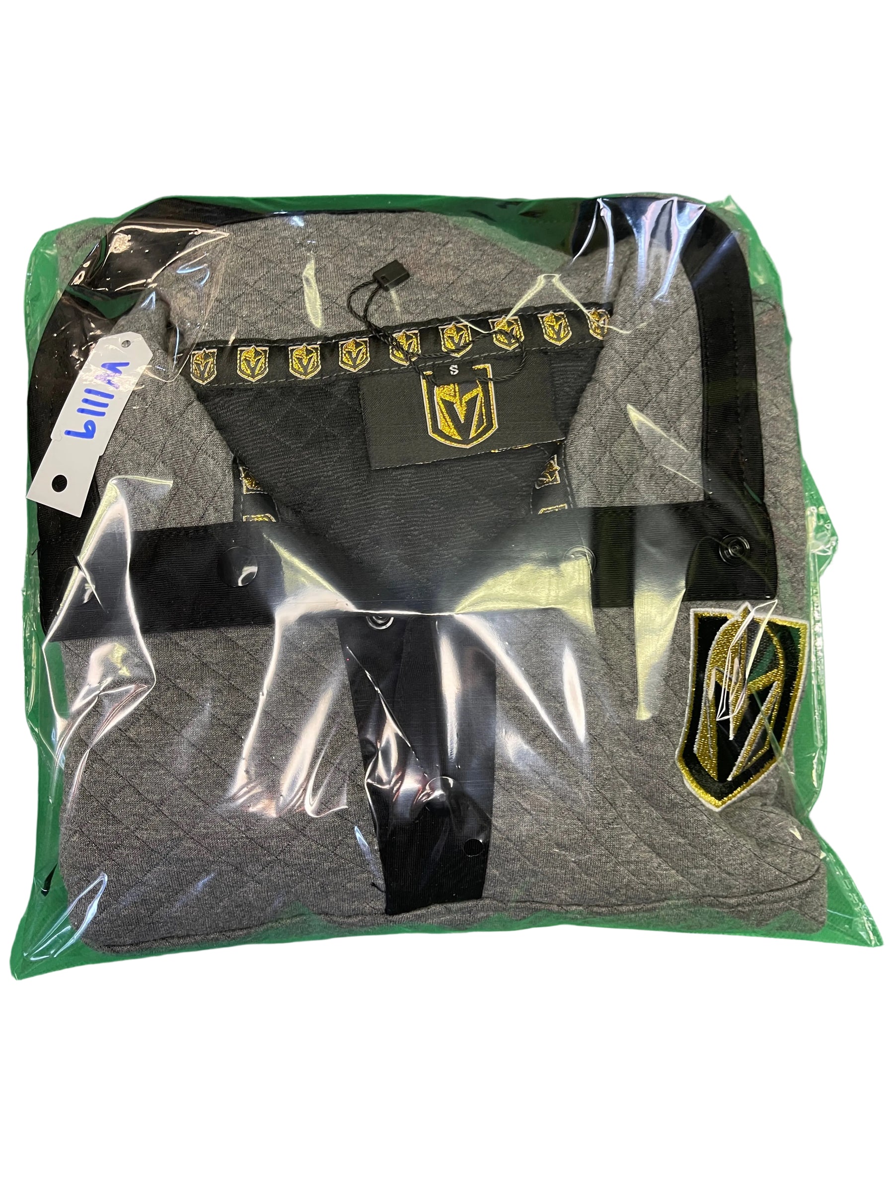 NHL Vegas Golden Knights 1/4 Zip Grey Pullover Men's Medium NWT