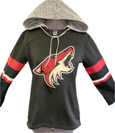 NHL Phoenix Coyotes Adidas Black Platinum Pullover Hoodie Women's Small