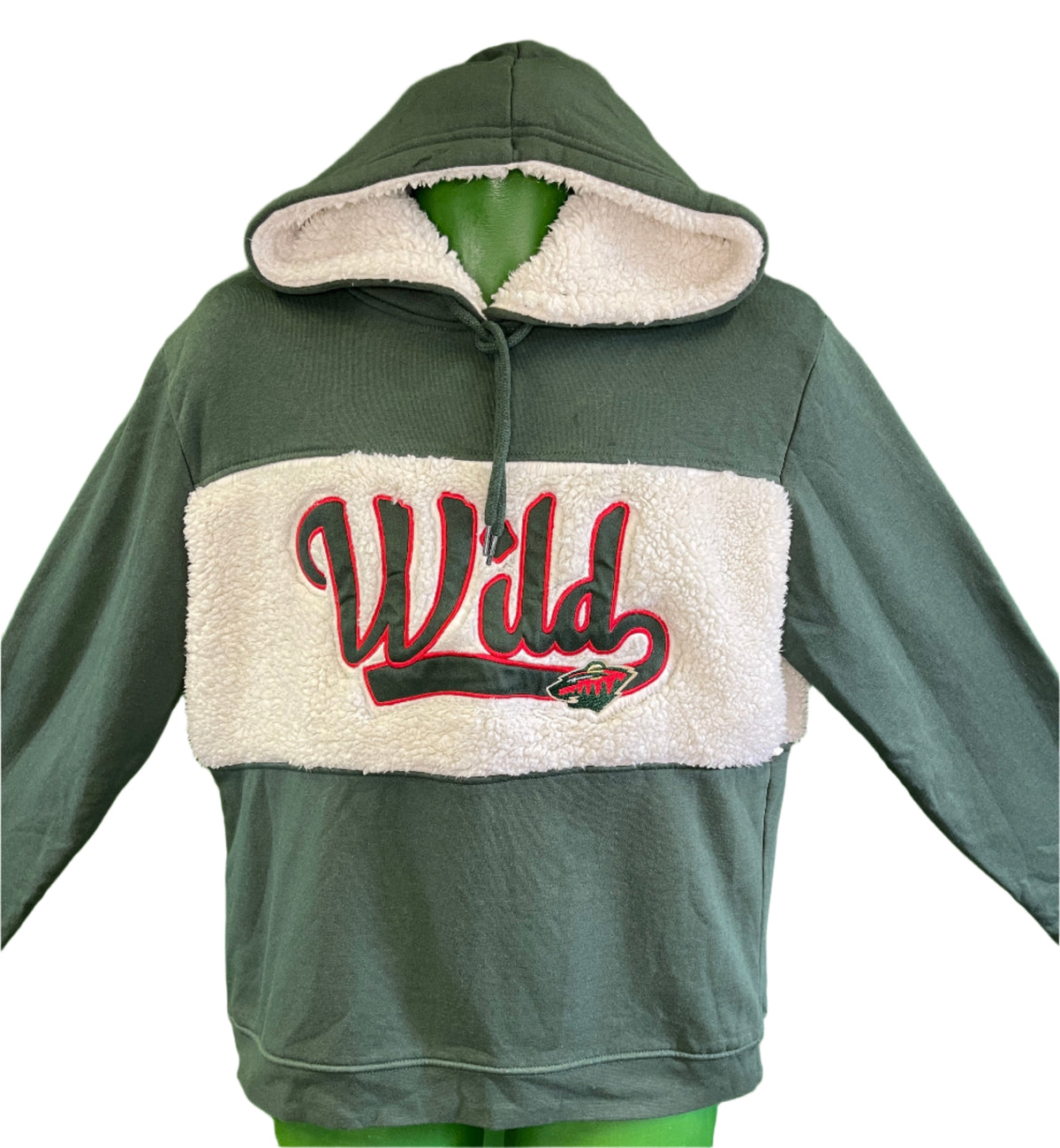 NHL Minnesota Wild Hoodie Youth Large 12-14