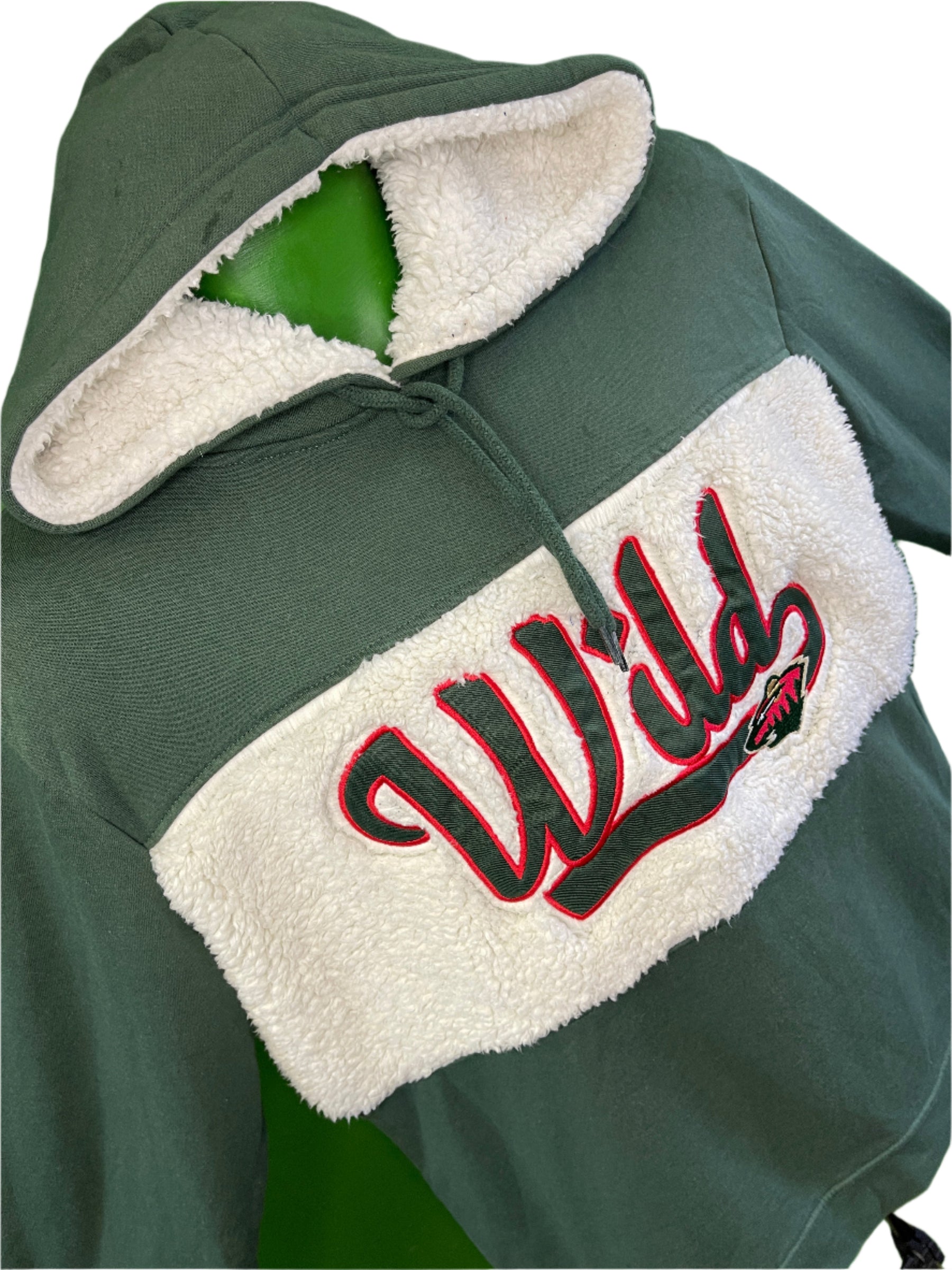 NHL Minnesota Wild Hoodie Youth Large 12-14
