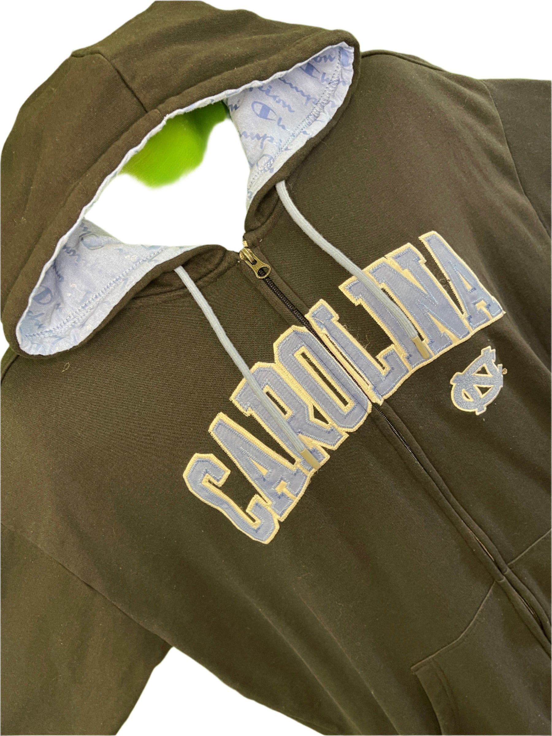 NCAA North Carolina Tar Heels Champion Full Zip Hoodie Jacket Men's 2X-Large