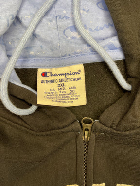 NCAA North Carolina Tar Heels Champion Full Zip Hoodie Jacket Men's 2X-Large