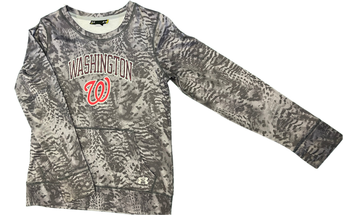 MLB Washington Nationals Under Armour Pullover Sweatshirt Top Youth Large