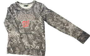 MLB Washington Nationals Under Armour Pullover Sweatshirt Top Youth Large