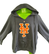 MLB New York Mets Majestic Plus Size Pullover Sweatshirt Women's 1X X-Large