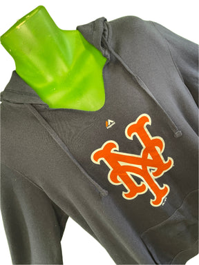MLB New York Mets Majestic Plus Size Pullover Sweatshirt Women's 1X X-Large