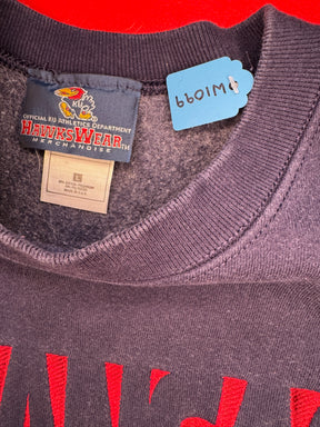 NCAA Kansas Jayhawks Stitched Pullover Sweatshirt Men's Large