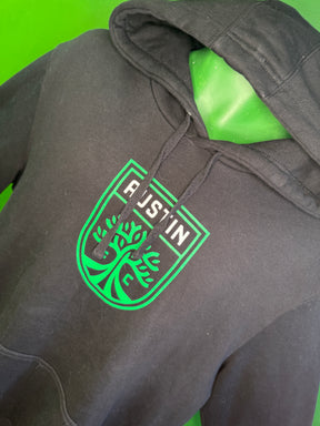 Austin FC Fanatics Black Pullover Hoodie Hooded Sweatshirt Men's X-Large