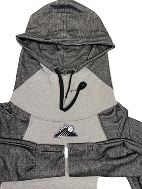 MLB Colorado Rockies Antigua Funnel Neck Hoodie Pullover Sweatshirt Men's Large
