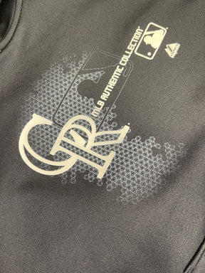 MLB Colorado Rockies Majestic Therma Base Pullover Hoodie Youth Medium 10-12