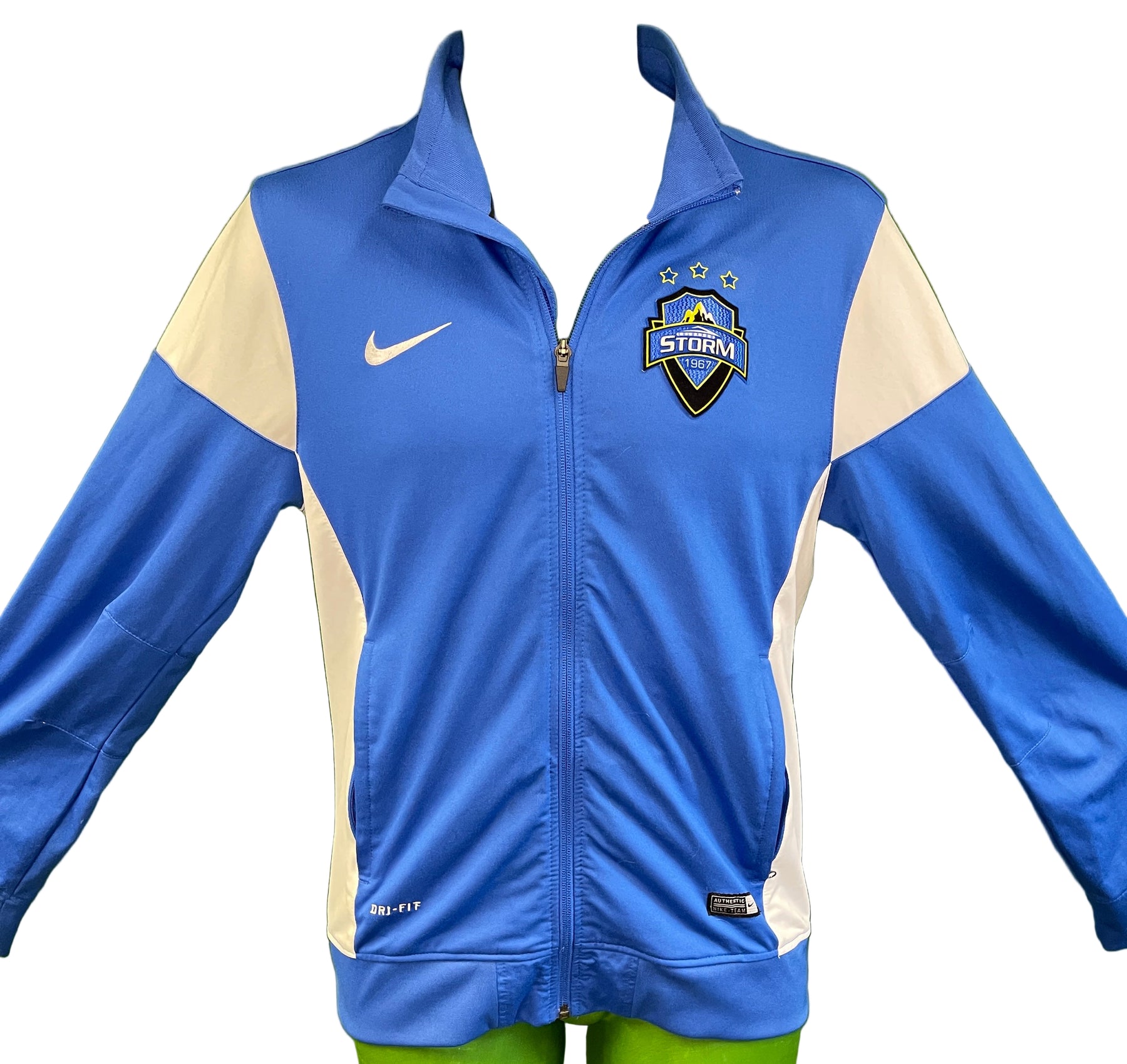 Colorado Storm Soccer USL-W USL2 Dri-Fit Track Jacket Colour Blocked Men's Small