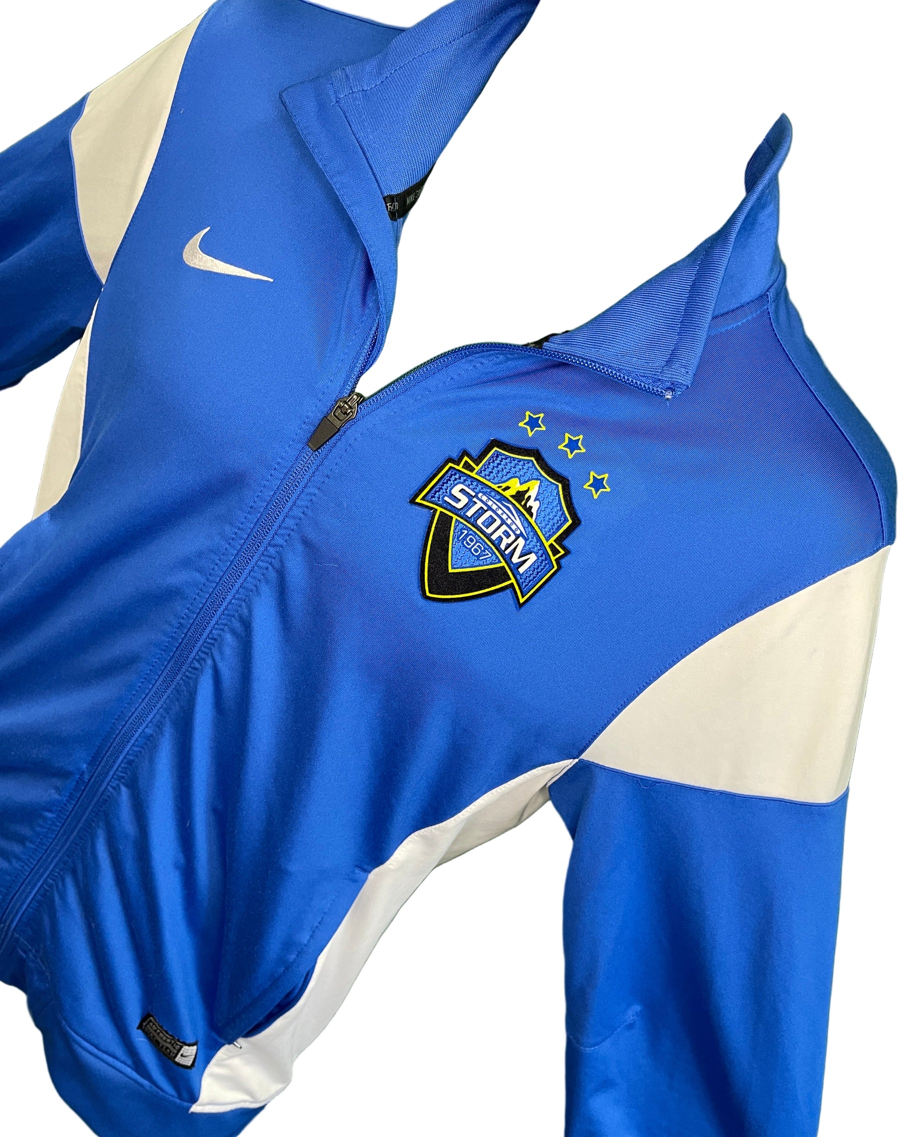 Colorado Storm Soccer USL-W USL2 Dri-Fit Track Jacket Colour Blocked Men's Small