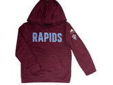 MLS Colorado Rapids Adidas Pullover Hoodie Sweatshirt Burgundy Youth Small 5-6