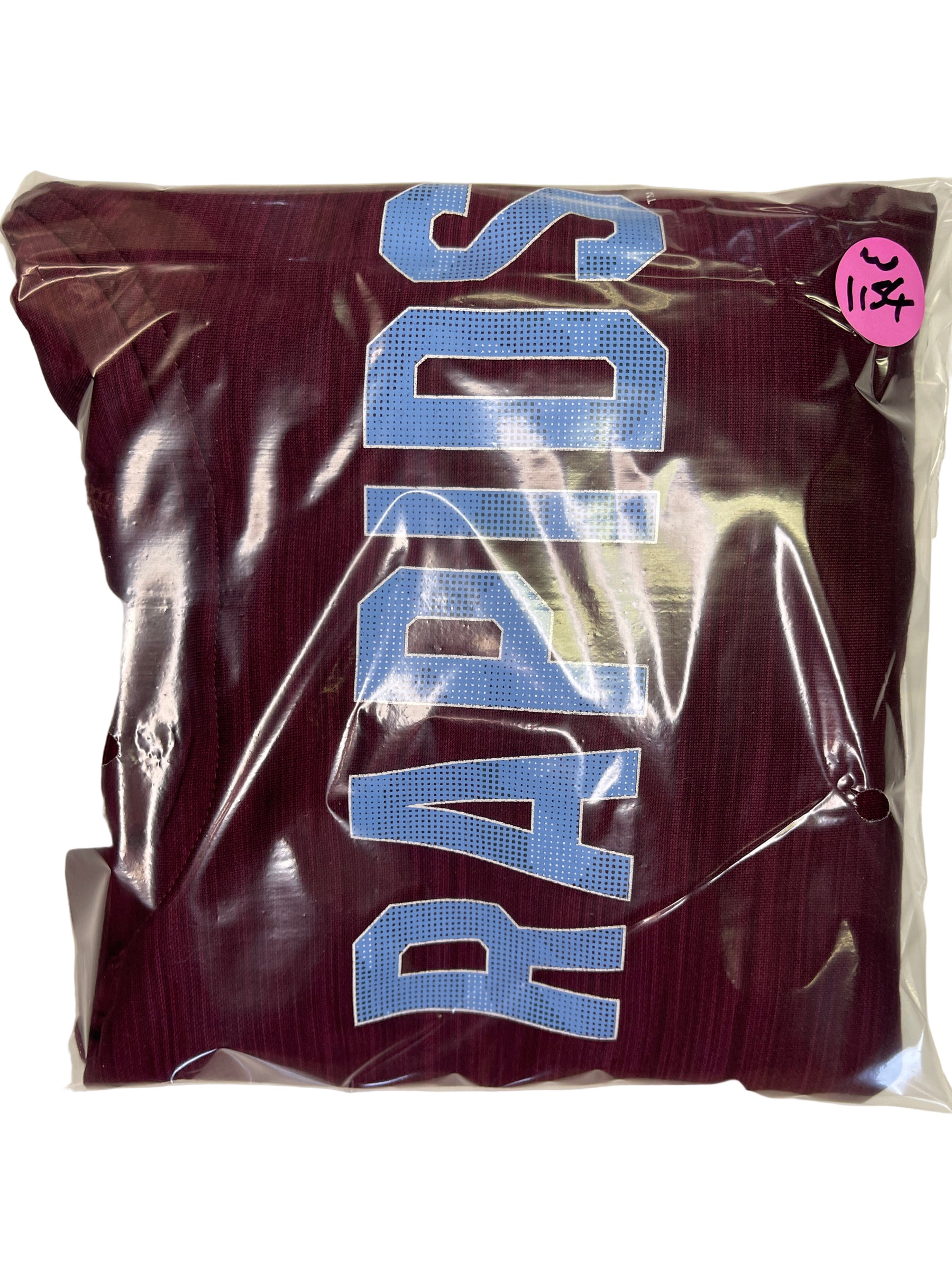 MLS Colorado Rapids Adidas Pullover Hoodie Sweatshirt Burgundy Youth Small 5-6