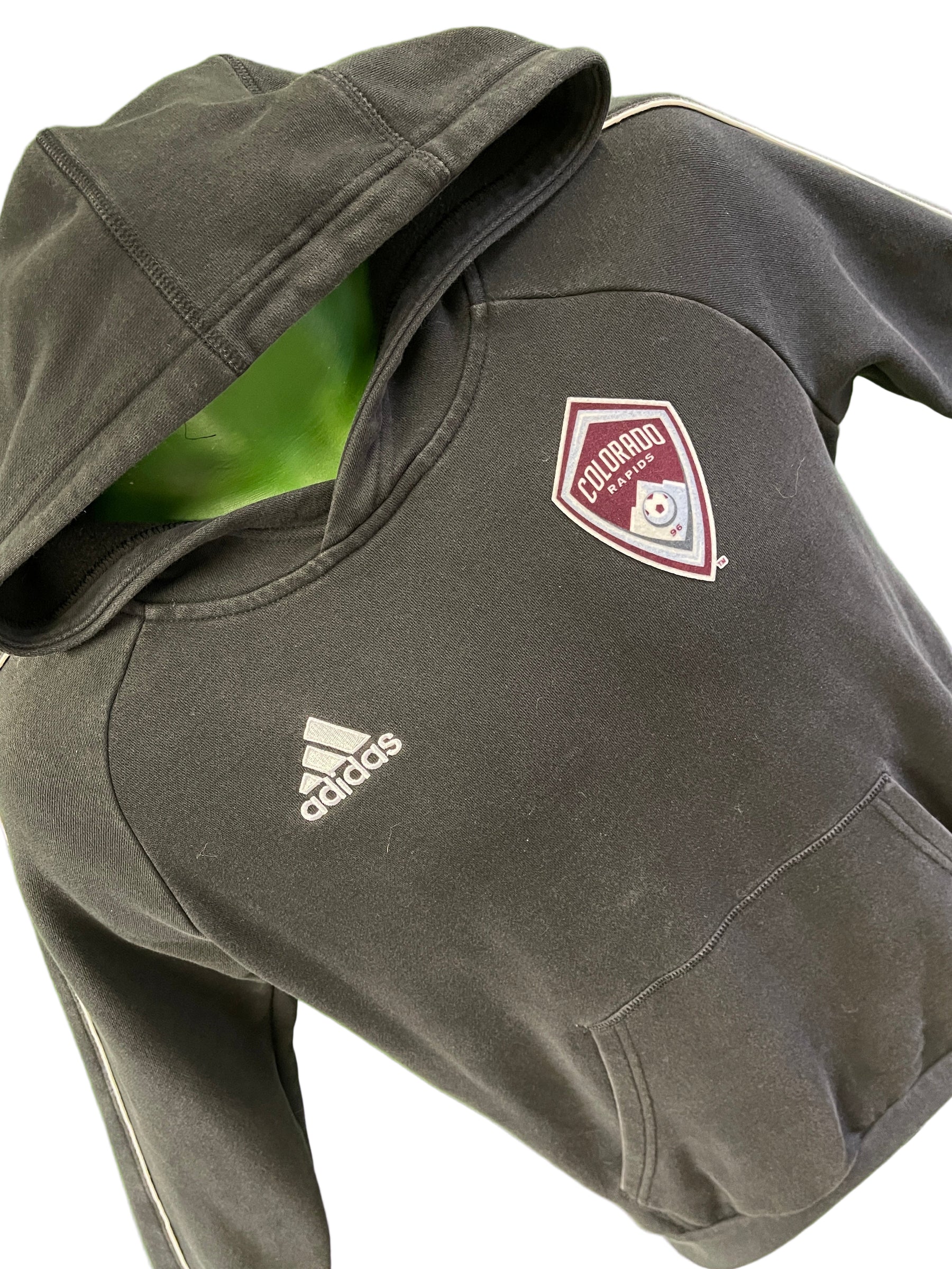 MLS Colorado Rapids Adidas Pullover Hoodie Sweatshirt Youth Large 14-16 BARGAIN