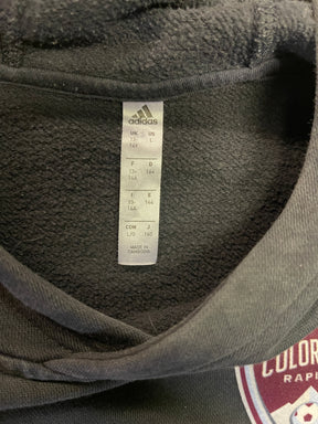MLS Colorado Rapids Adidas Pullover Hoodie Sweatshirt Youth Large 14-16 BARGAIN