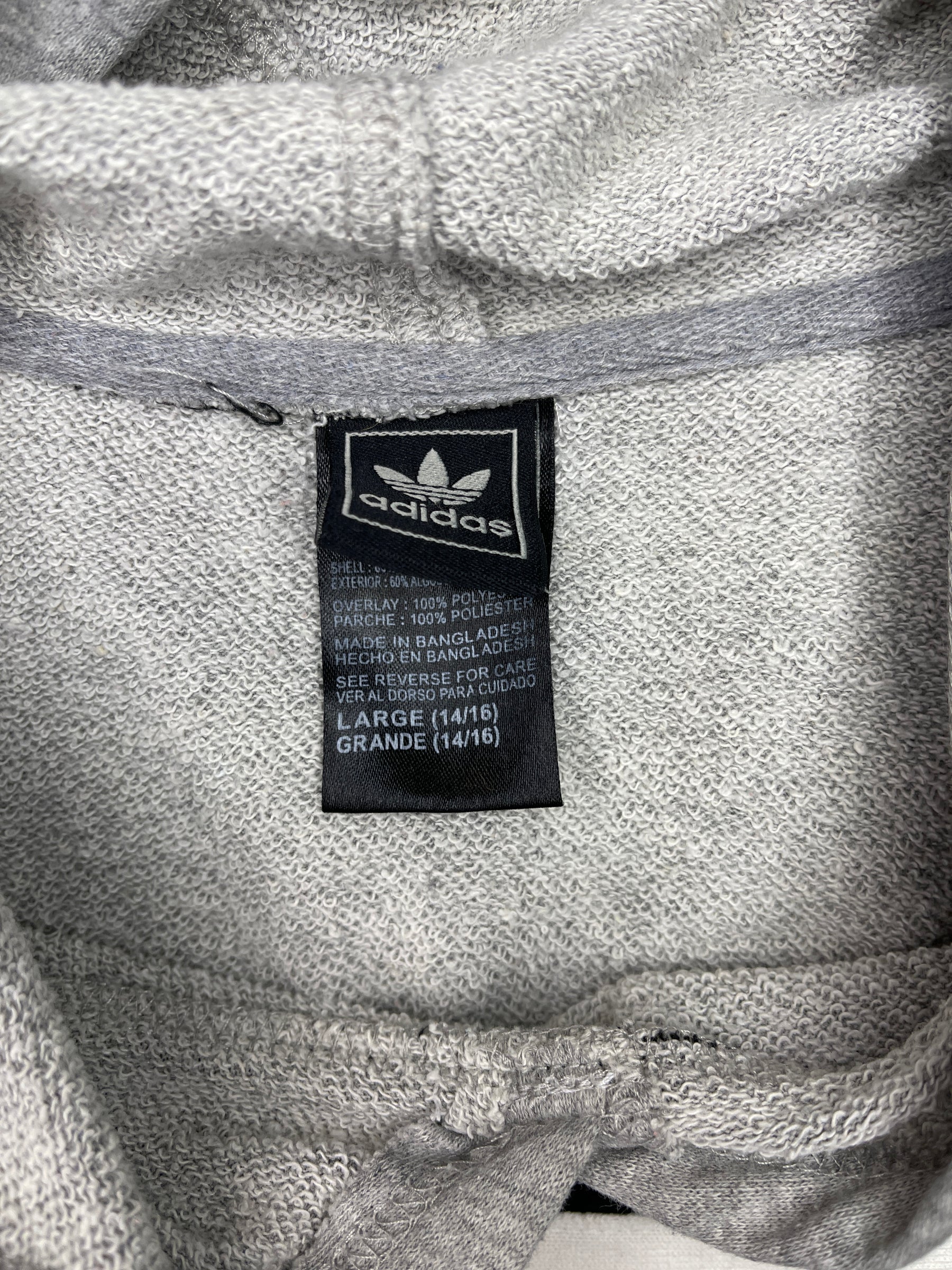 MLS Colorado Rapids Adidas Pullover Grey Hoodie Youth Large 14-16