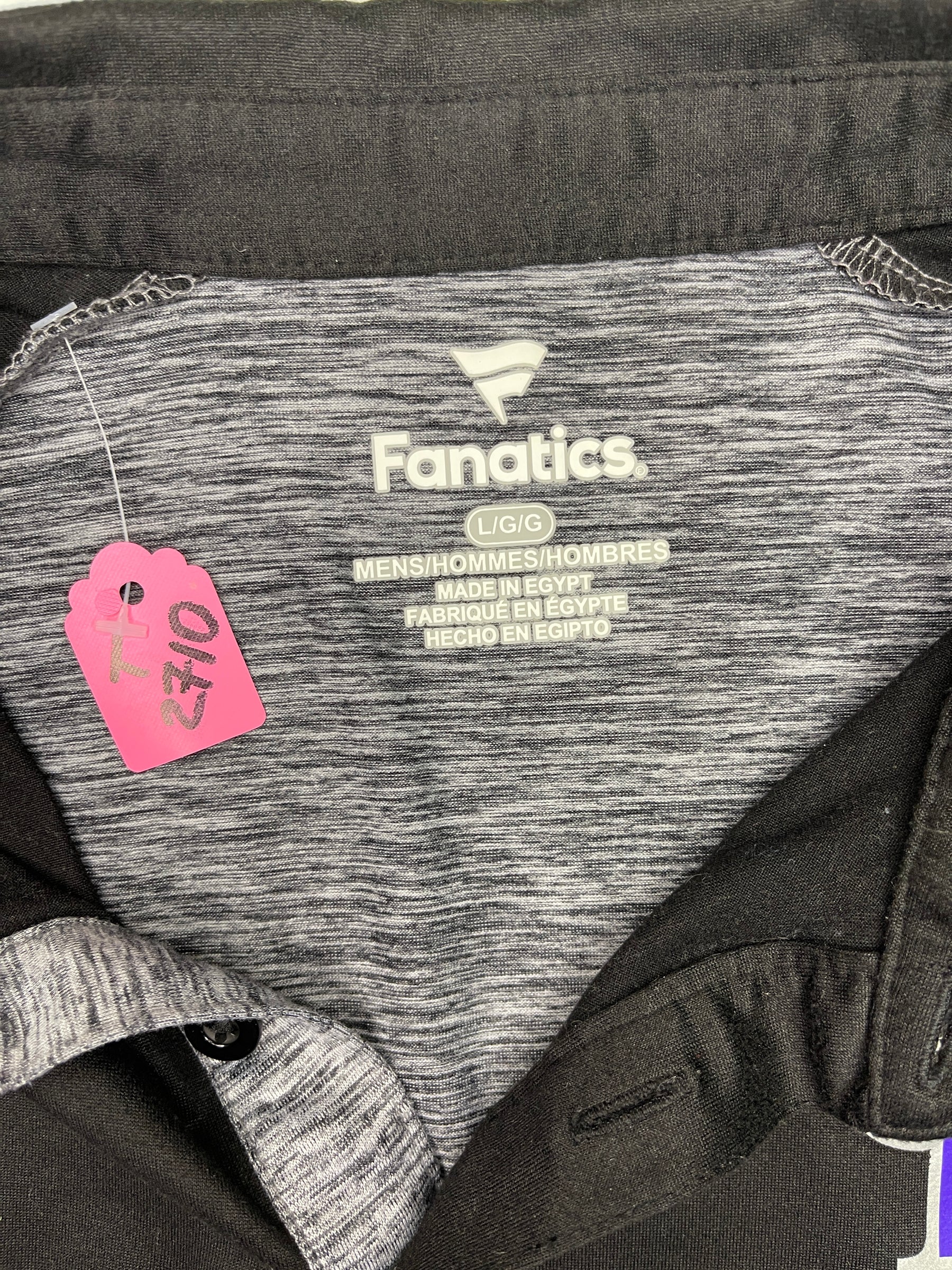 MLB Colorado Rockies Fanatics Colour Blocked Polo Golf Shirt Men's Large