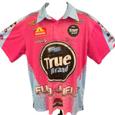 NASCAR ProThings True Brand Advertising Sponsor Button-Up Shirt Men's X-Large