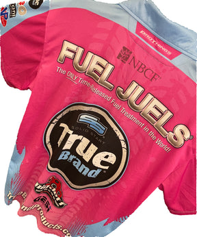 NASCAR ProThings True Brand Advertising Sponsor Button-Up Shirt Men's X-Large