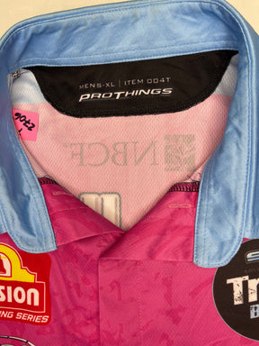 NASCAR ProThings True Brand Advertising Sponsor Button-Up Shirt Men's X-Large