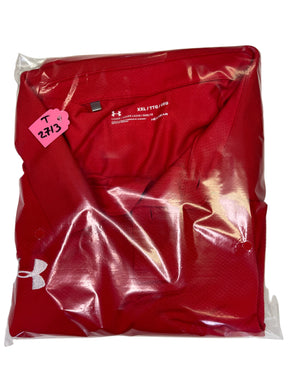 NCAA Texas Tech Red Raiders Under Armour Red Polo Golf Shirt Men's 2X-Large