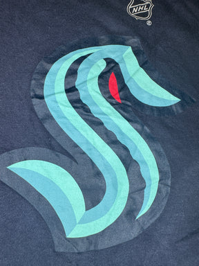 NHL Seattle Kraken Navy Blue T-Shirt 2T