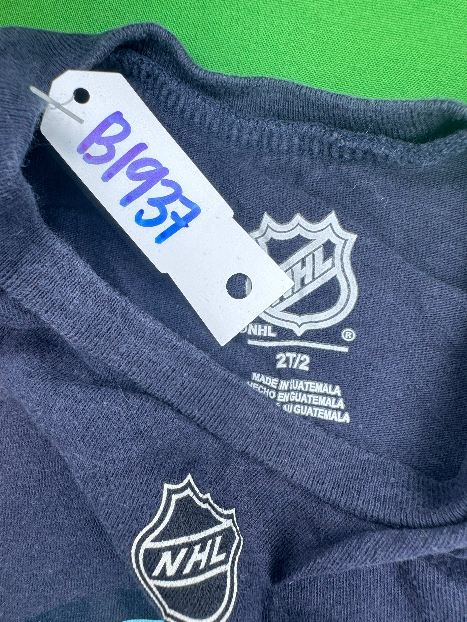 NHL Seattle Kraken Navy Blue T-Shirt 2T