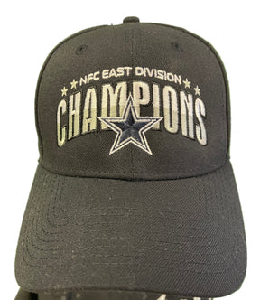 NFL Dallas Cowboys New Era 9FORTY NFC East Champions Strapback Hat Adult OSFM