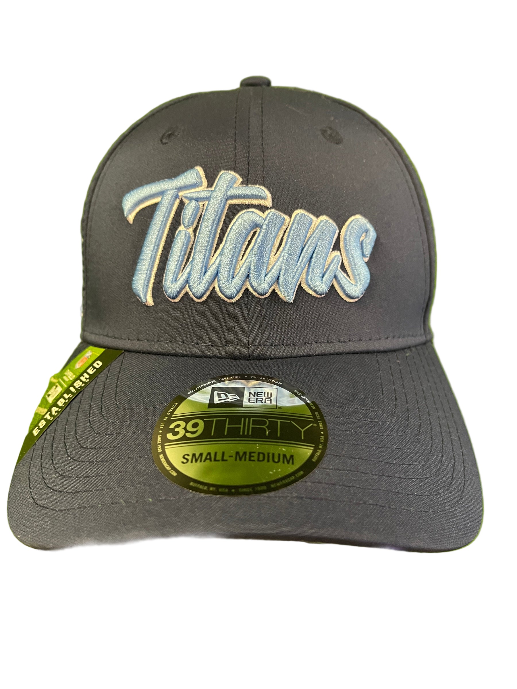 NFL Tenneessee Titans New Era 39THIRTY Baseball Hat/Cap Adult Small/Medium