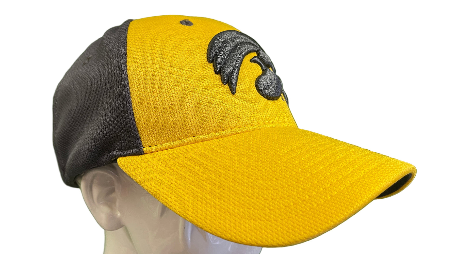 NCAA Iowa Hawkeyes Zephyr Stretch Fit Polyester Colour Block Hat/Cap Medium/Large