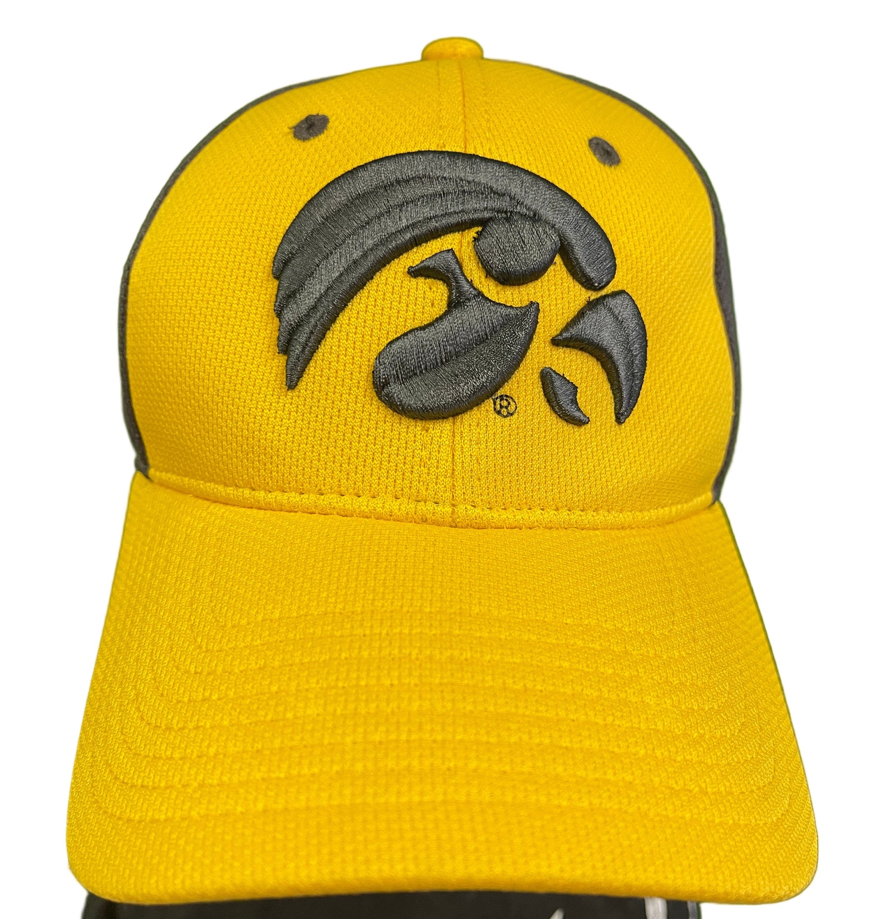 NCAA Iowa Hawkeyes Zephyr Stretch Fit Polyester Colour Block Hat/Cap Medium/Large