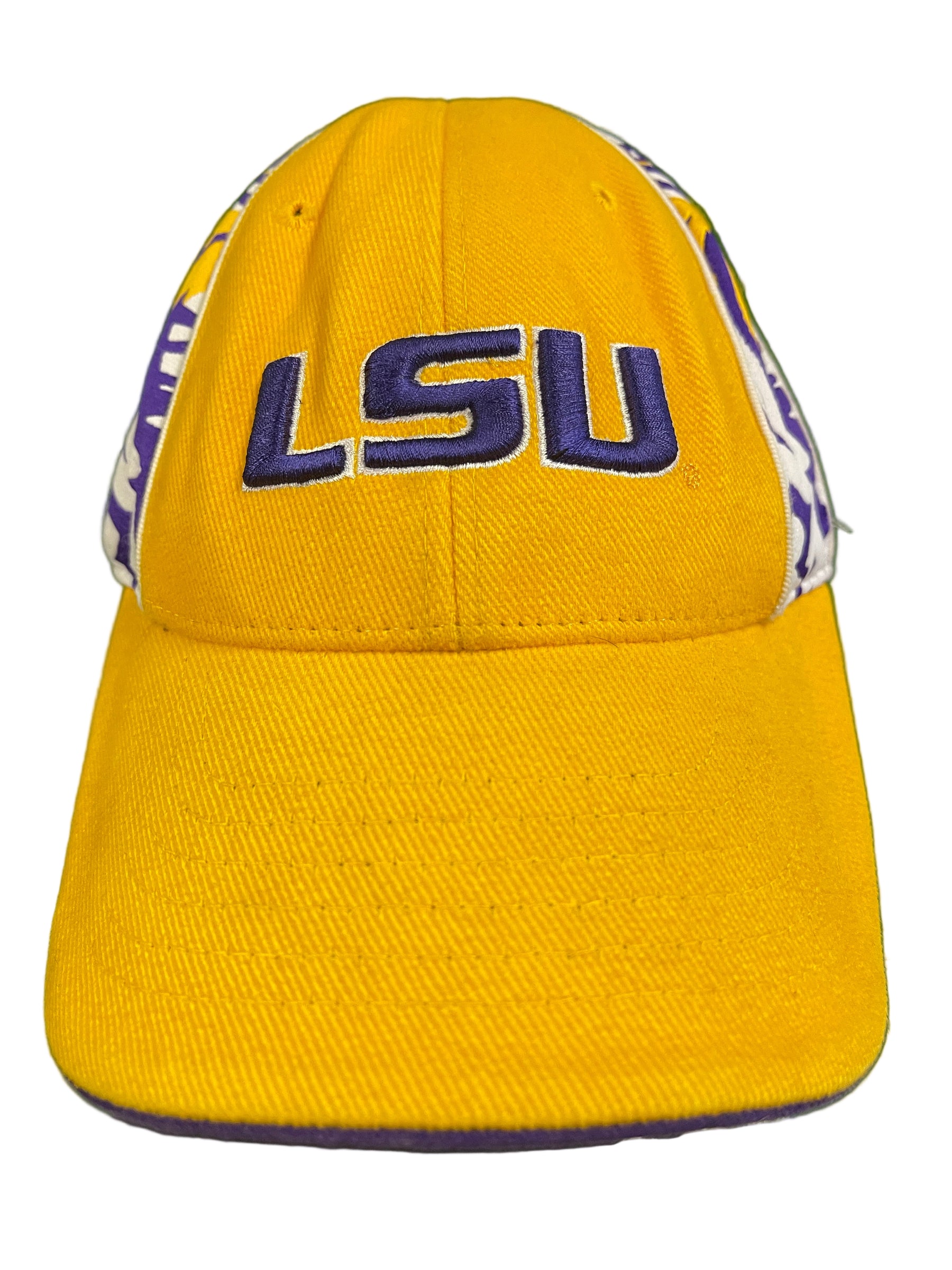 NCAA Louisiana State LSU Tigers Colour Blocked Hat/Cap Youth OSFA