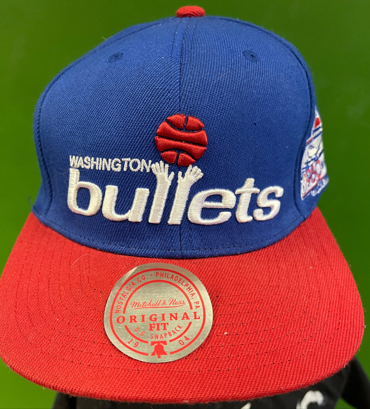 NBA Washington Bullets Mitchell & Ness 1980 AllStar Game Throwback Snapback OSFA