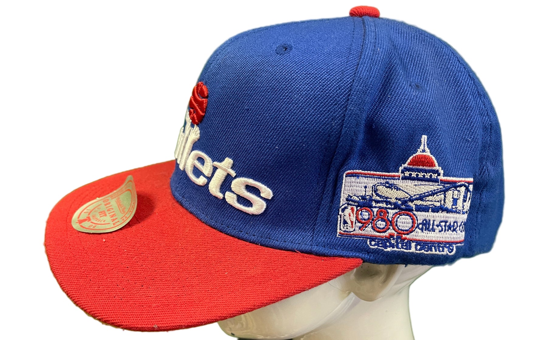 NBA Washington Bullets Mitchell & Ness 1980 AllStar Game Throwback Snapback OSFA