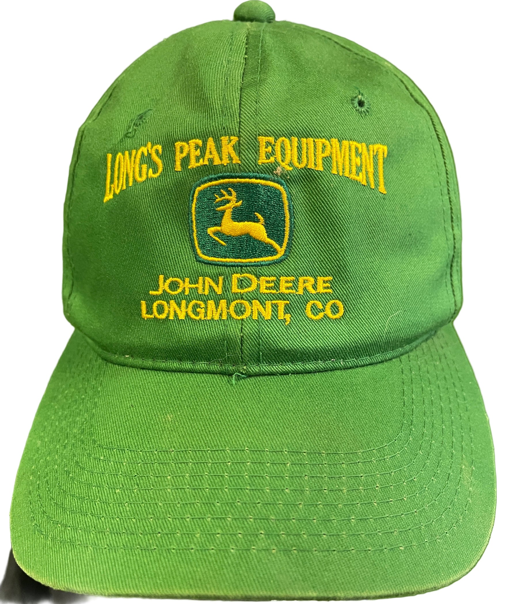 John Deere Long's Peak Equipment Longmont, CO Snapback Hat/Cap Adult OSFM