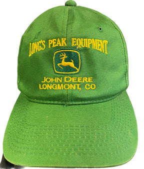 John Deere Long's Peak Equipment Longmont, CO Snapback Hat/Cap Adult OSFM