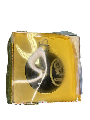 NFL Las Vegas (Los Angeles) Raiders Vintage Christmas Glass Tree Ornament New