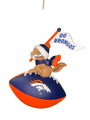 NFL Denver Broncos Hallmark Keepsake Christmas Collectable Tree Ornament NWT
