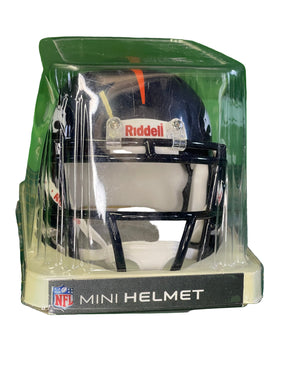 NFL Denver Broncos Riddell Speed Mini Helmet 2013 New in Box Mint