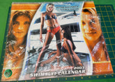 NFL Miami Dolphins CHEERLEADERS 2003 Vintage Swimsuit Calendar Bikinis Unused