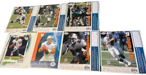 NFL Miami Dolphins Lot of 7 A4 Sized Posters Cardstock Early 2000s