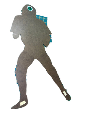 NFL Miami Dolphins Dan Marino #13 Vintage Plywood Cutout 24" Unique!