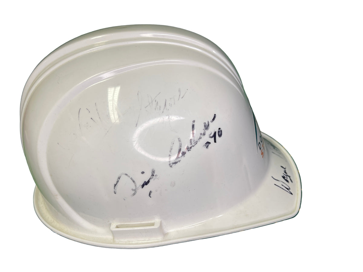 NFL Miami Dolphins Hard Hat Construction Hat SIGNED
