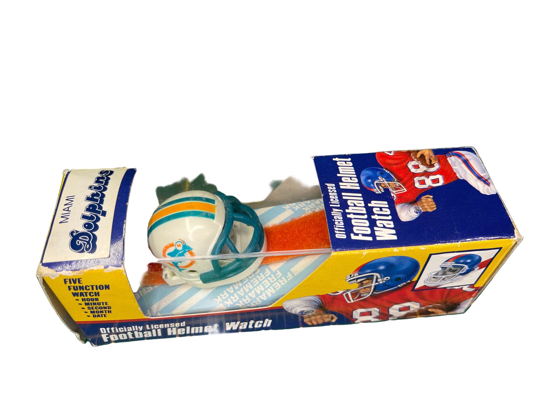 NFL Miami Dolphins Fremark Football Helmet Watch New in Package NWT RARE